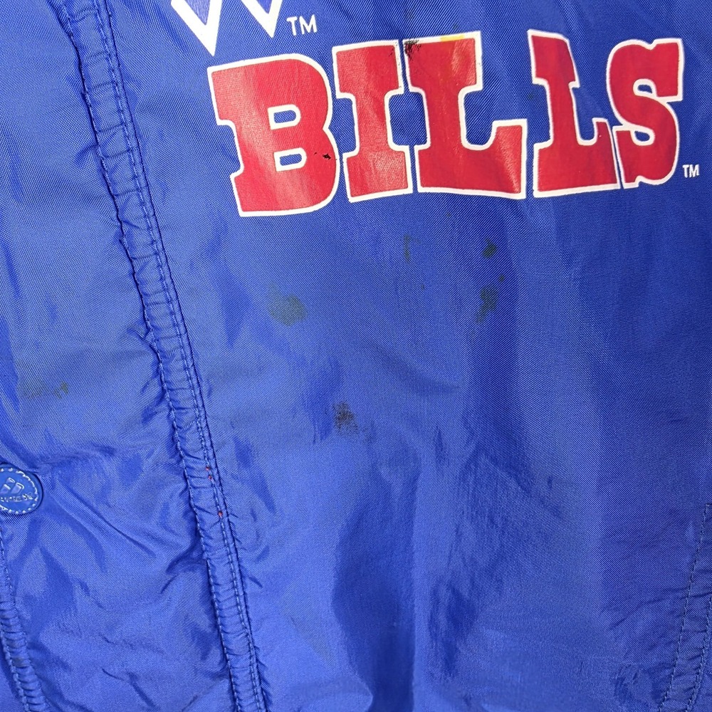 Vintage Buffalo Bills Apex One Pro Line Jacket SIZE SMALL Petite - Picture 3 of 16